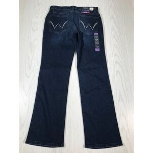 Wrangler Q Baby Jeans Women's 30x30 Dark Wash Denim No Gap Mid Rise Cowgirl New